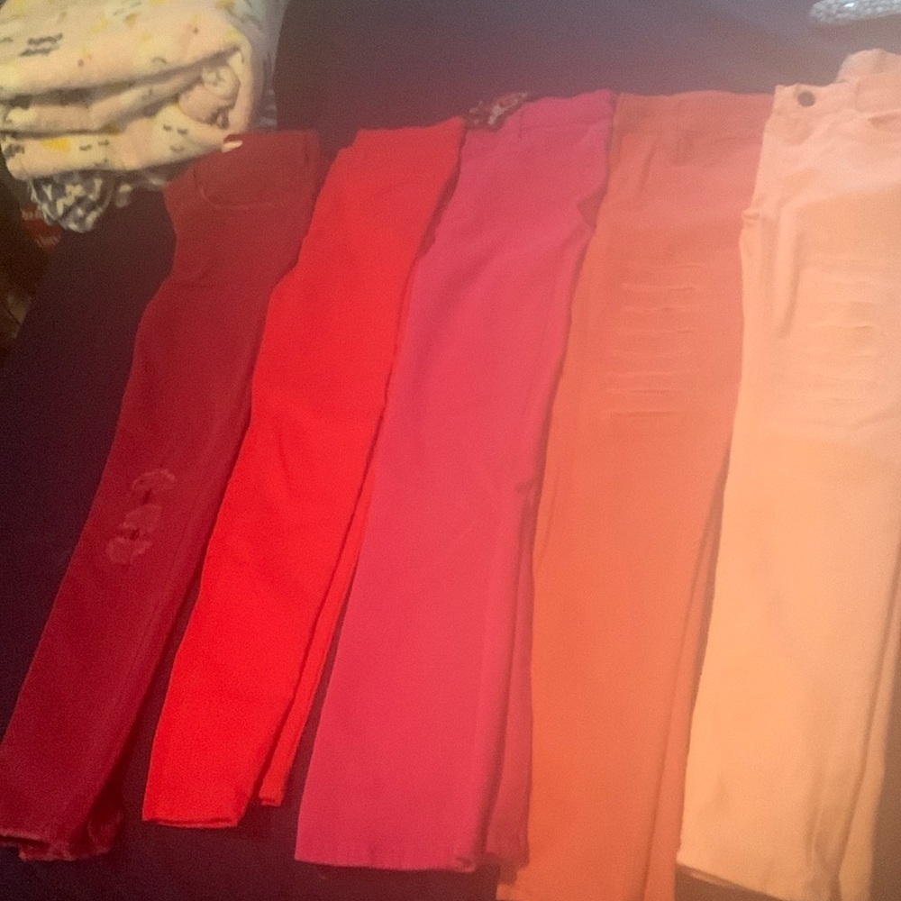 Girls jeans and jeggings